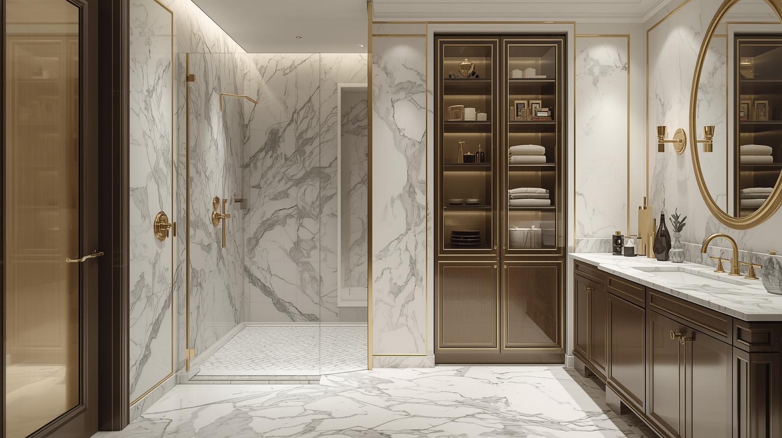 Lavatório em Mármore Branco